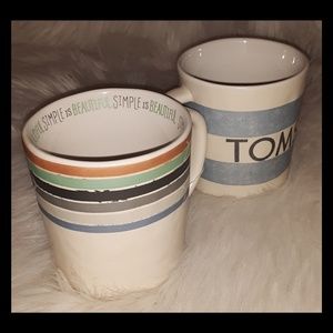 New! Toms Simple is Beautiful Mugs!